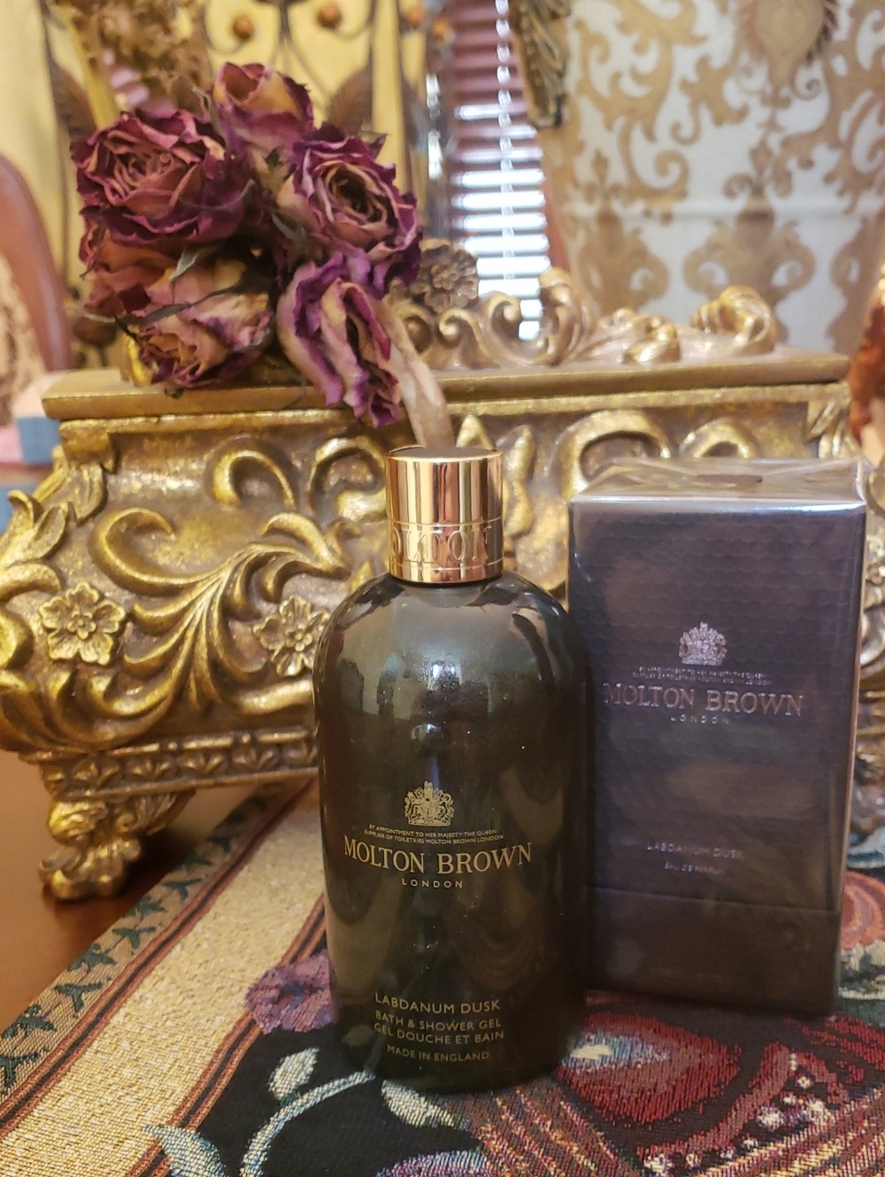 NWT, Molton Brown Labdanum Dusk, EDP & Shower Gel